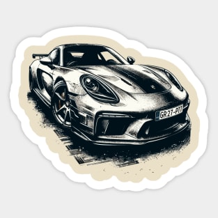 Porsche Carrera GT Sticker